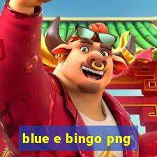 blue e bingo png